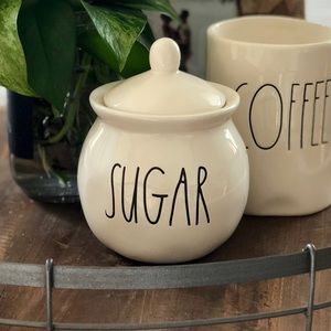 Rae Dunn SUGAR Pot - RARE